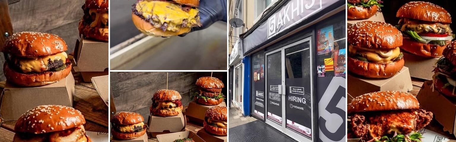 5 Akhis Halal Burger Restaurant London Crouch End