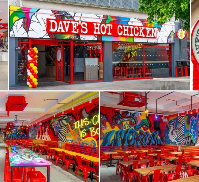 Dave's Hot Chicken halal restaurant liverpool