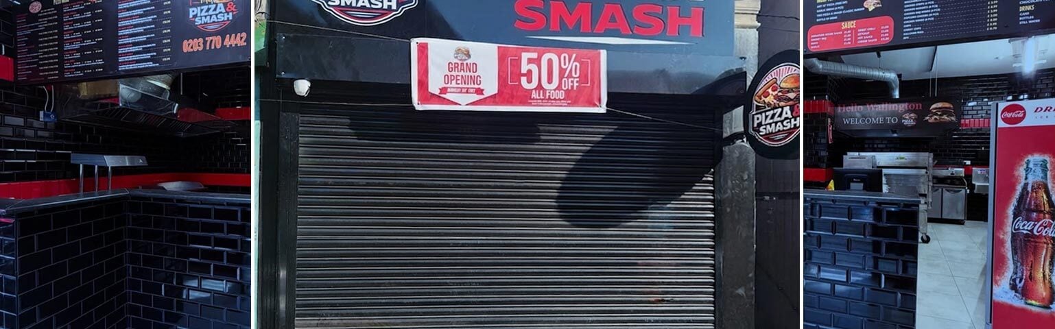 Pizza & Smash Halal Restaurant London Wallington