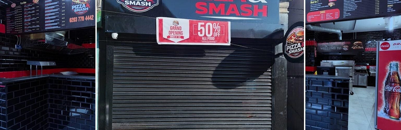 Pizza & Smash Halal Restaurant London Wallington