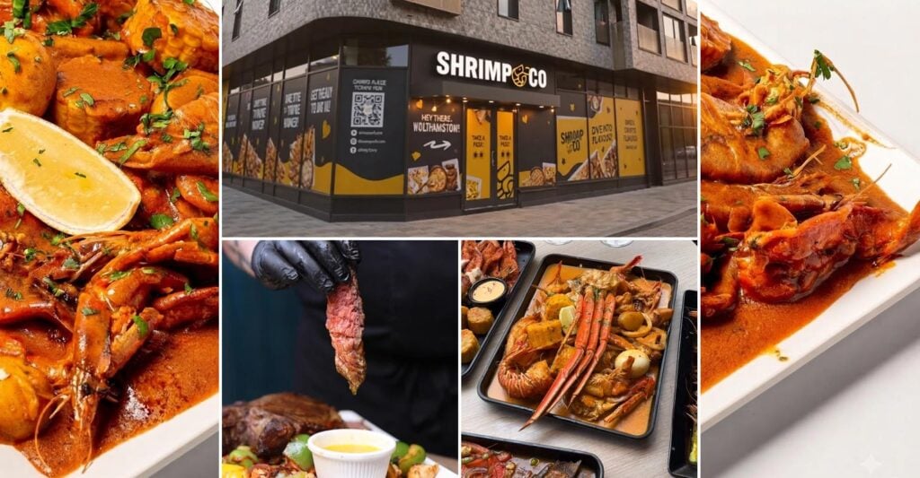 Shrimp & co seafood Halal Restaurant east London