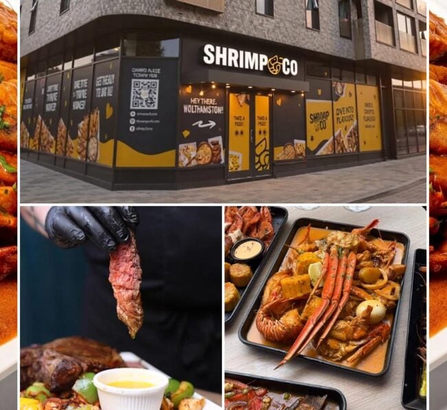 Shrimp & co seafood Halal Restaurant east London