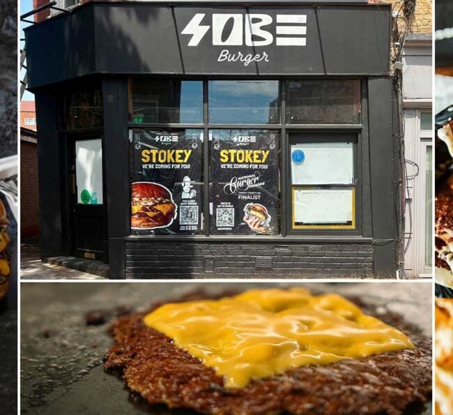 Sobe Burgers Halal restaurant stoke newington