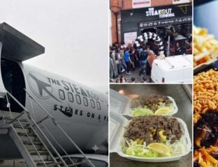 Steak Terminal on a plane Manchester Halal Restaurant