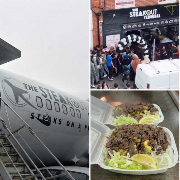Steak Terminal on a plane Manchester Halal Restaurant