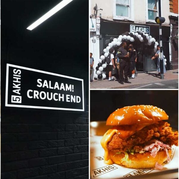 Five Akhi's Halal Burger Restaurant London Crouch End