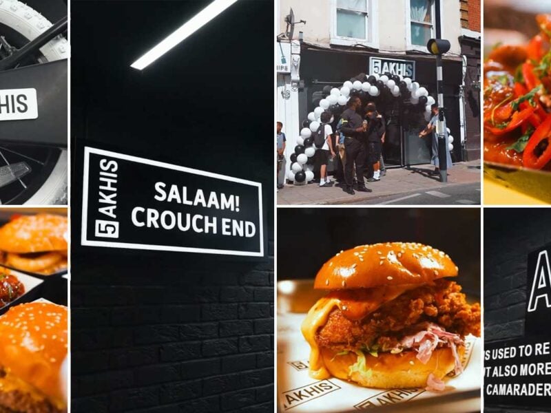 Five Akhi's Halal Burger Restaurant London Crouch End