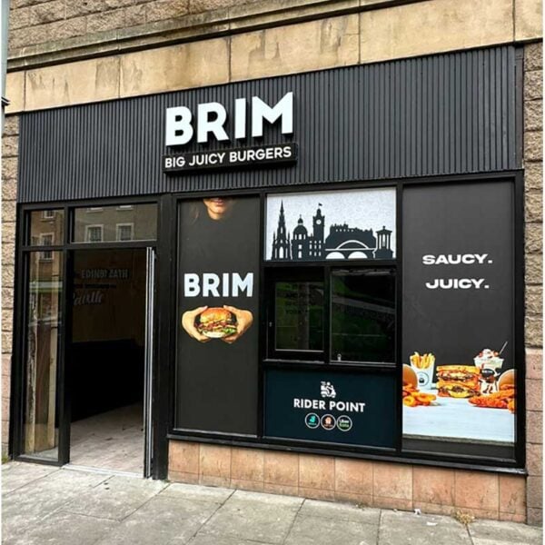 Brim Burgers Halal restaurant edinburgh