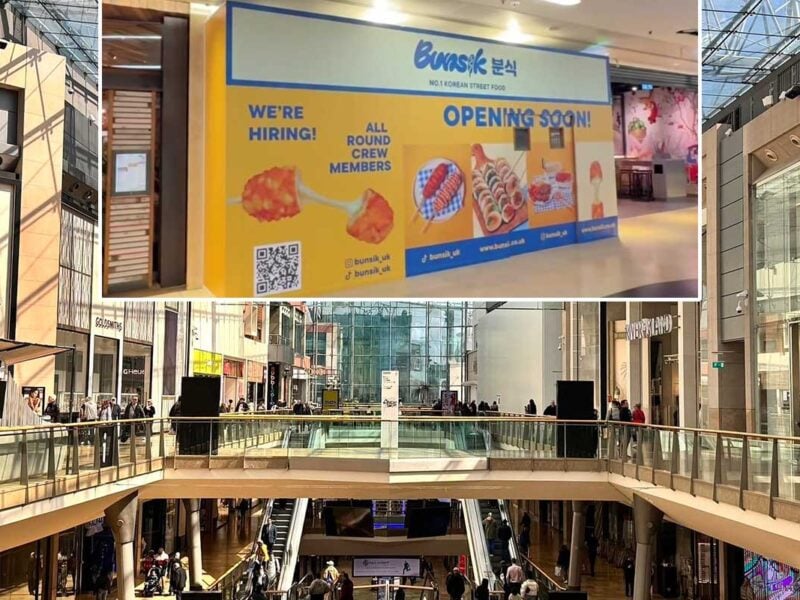 Bunsik Korean Halal Restaurant Bullring Birmingham