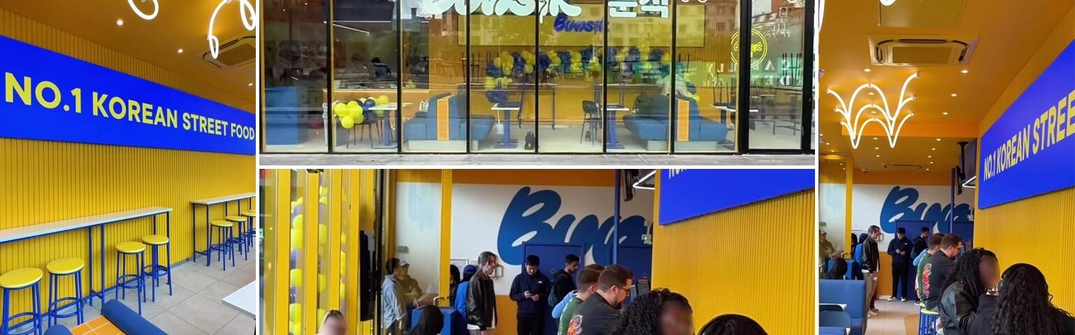 Bunsik Halal Restaurant korean hot dogs Manchester