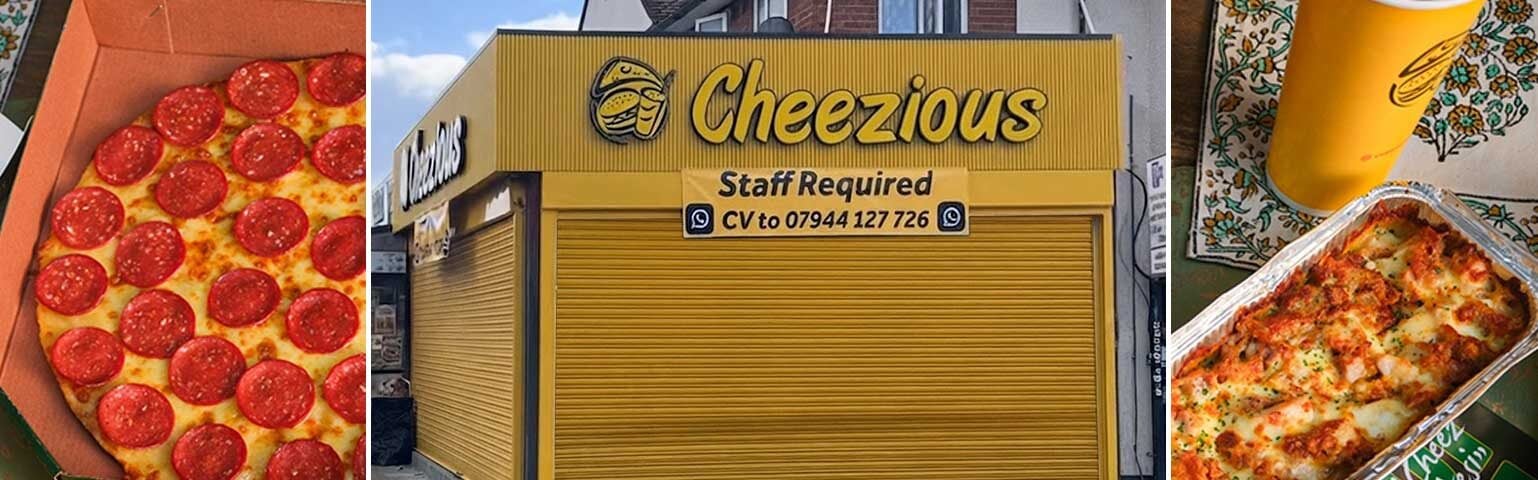 Cheezious Pakistani Pizza Halal Restaurant Ilford London