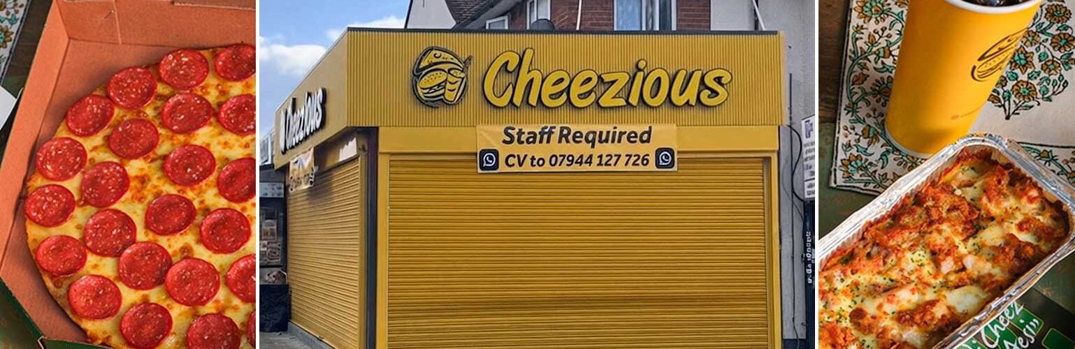 Cheezious Pakistani Pizza Halal Restaurant Ilford London