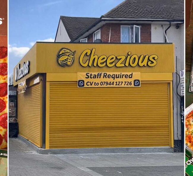 Cheezious Pakistani Pizza Halal Restaurant Ilford London