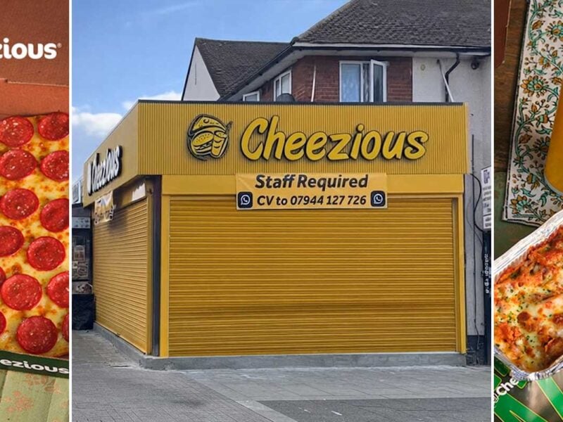 Cheezious Pakistani Pizza Halal Restaurant Ilford London