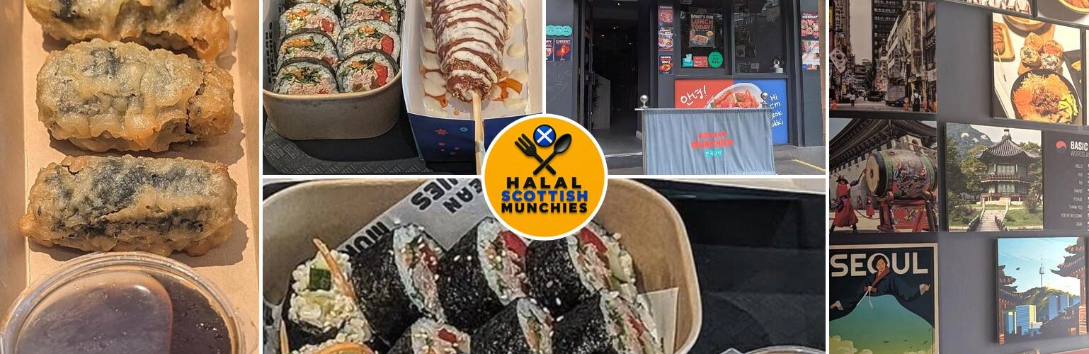 Halal Scottish Munchies Korean Scotland Edinburgh