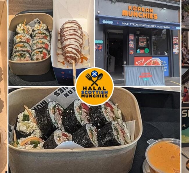 Halal Scottish Munchies Korean Scotland Edinburgh