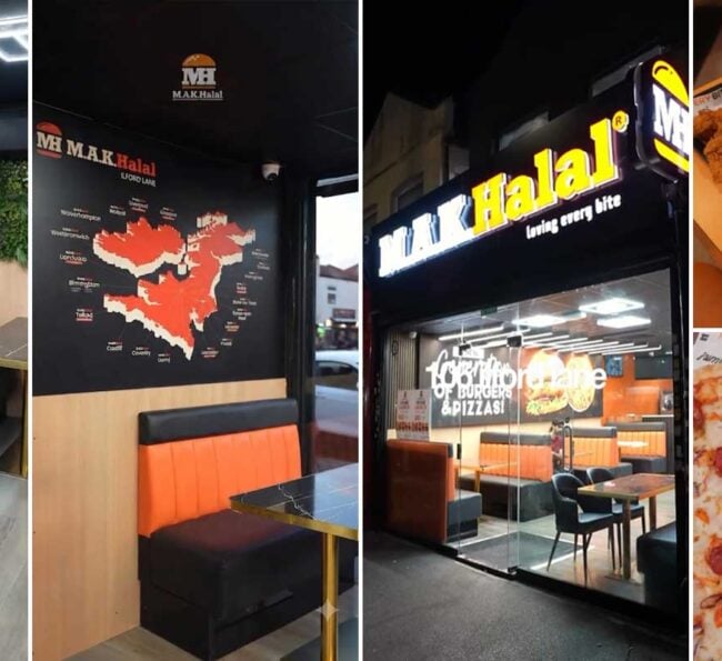 Mak Halal Burger Restaurant London Ilford