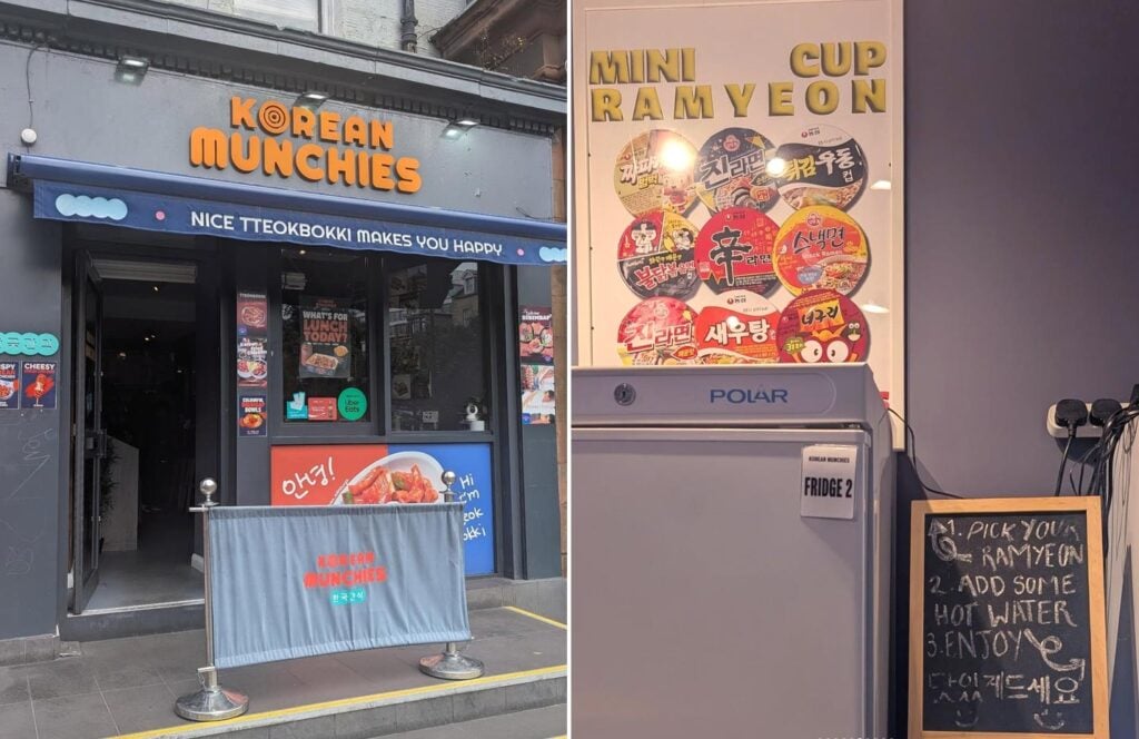 Halal Scottish Munchies Korean Scotland Edinburgh