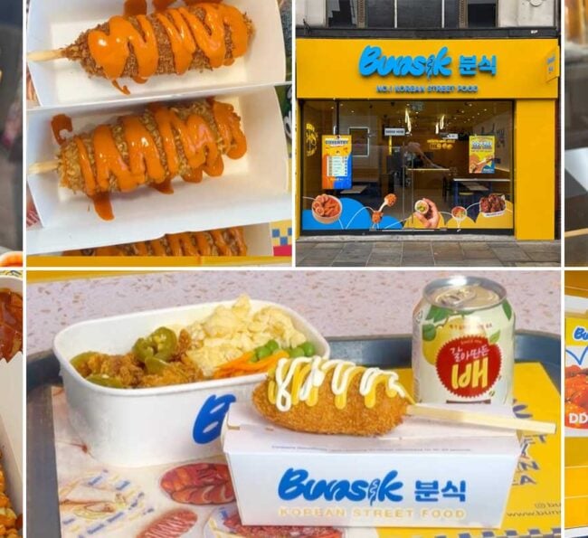Bunsik Korean Corndogs Halal Restaurant Coventry
