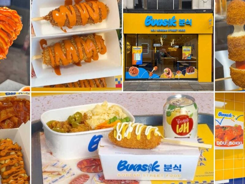 Bunsik Korean Corndogs Halal Restaurant Coventry