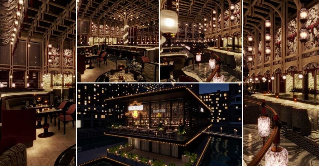 Tattu London Halal Restaurant Canary Wharf