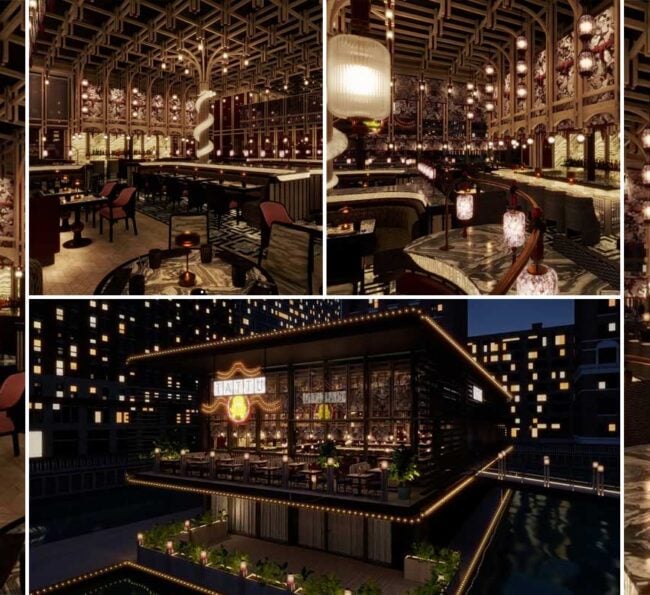 Tattu London Halal Restaurant Canary Wharf