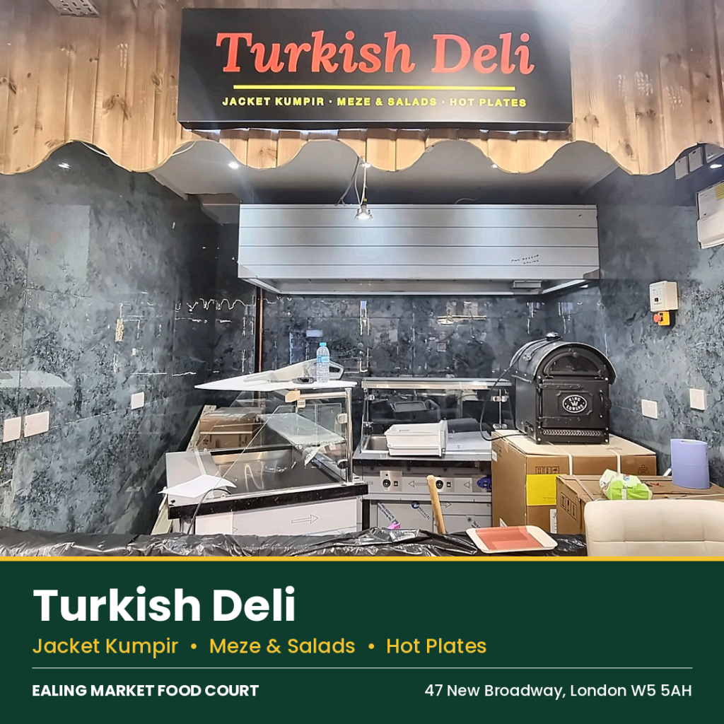 Ealing Market Halal fast food Ealing Broadway