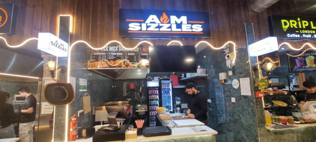 Ealing Market Halal fast food Ealing Broadway Darbar