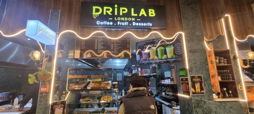 Ealing Market Halal fast food Ealing Broadway Drip Lab