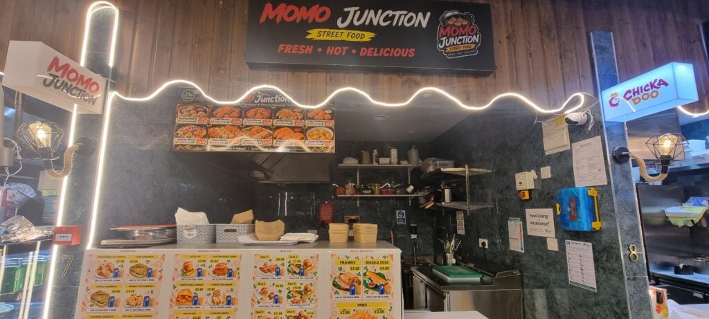 Ealing Market Halal fast food Ealing Broadway Momo Junction