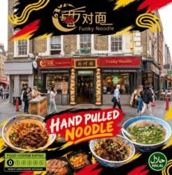 Funky Noodles Authentic Halal Chinese Noodles London Charing Cross