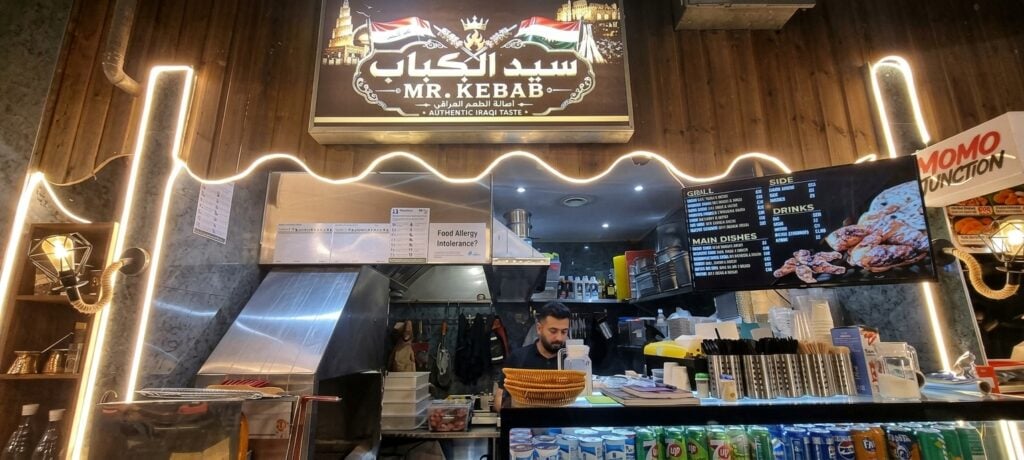 Ealing Market Halal fast food Ealing Broadway Darbar