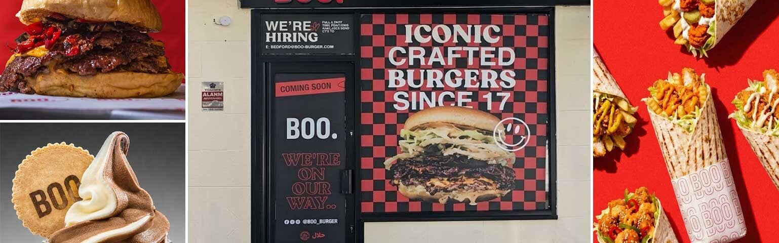 Boo Burgers Halal restaurant bedford