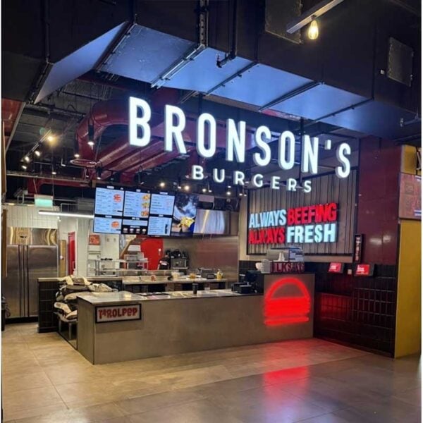 Bronson Burger Halal Restaurant Canary Wharf London