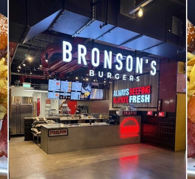 Bronson Burger Halal Restaurant Canary Wharf London