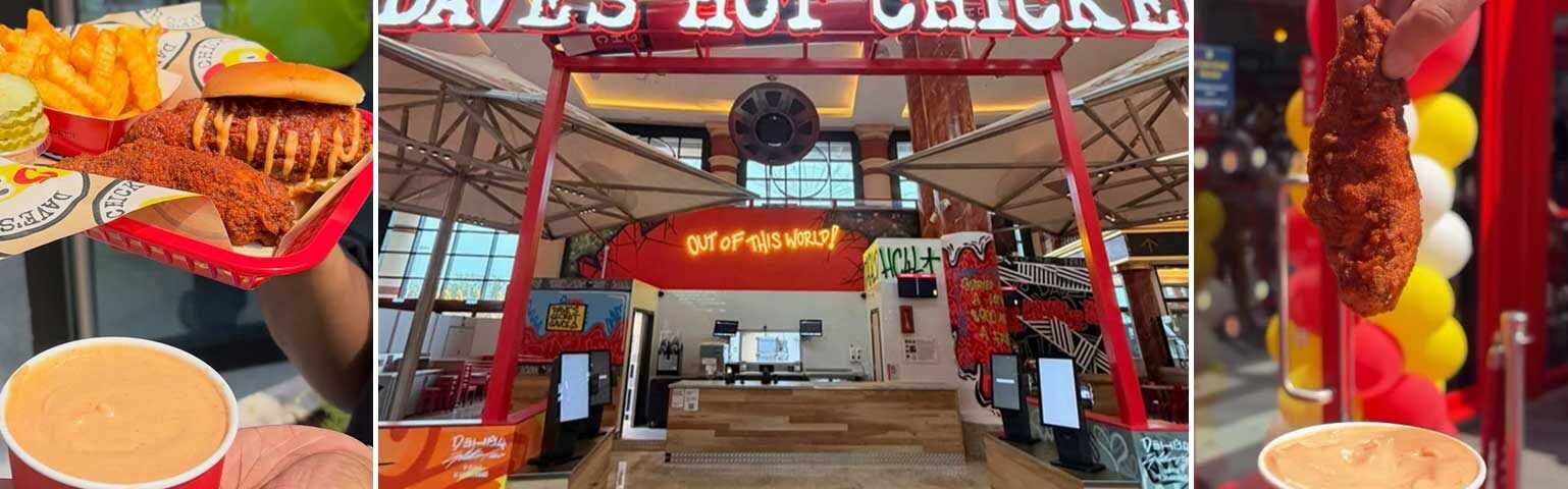 Dave's Hot Chicken Halal Restaurant Burger Manchester trafford Centre
