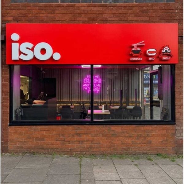 Iso Sushi Halal Restaurant Japanese Stafford Parkside Shopping