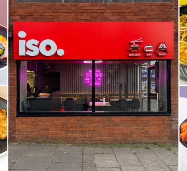 Iso Sushi Halal Restaurant Japanese Stafford Parkside Shopping