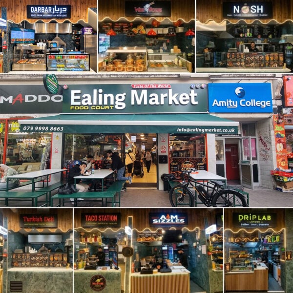 Ealing Market Halal fast food Ealing Broadway Darbar
