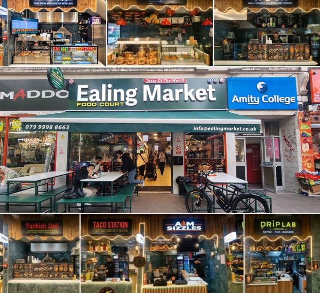 Ealing Market Halal fast food Ealing Broadway Darbar