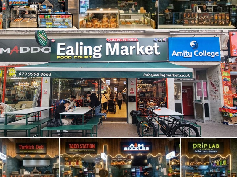 Ealing Market Halal fast food Ealing Broadway Darbar