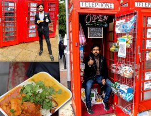 Food Booth Halal Curry Uxbridge London Phone Box Booth