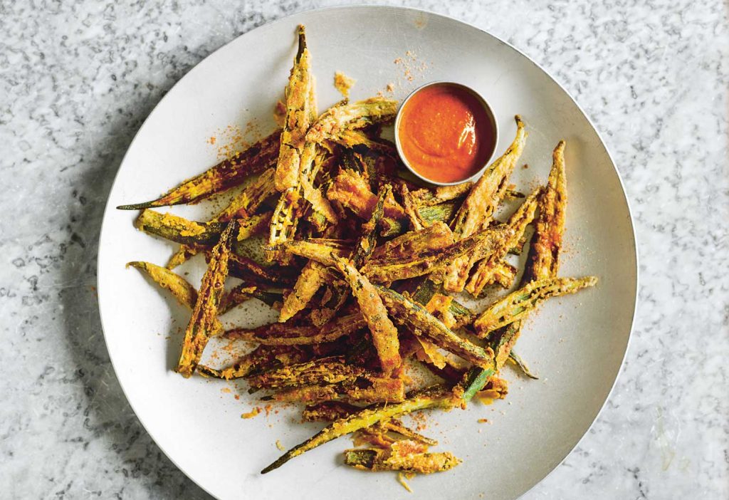 Dishoom Okra Fries Halal Recipe Restaurant London