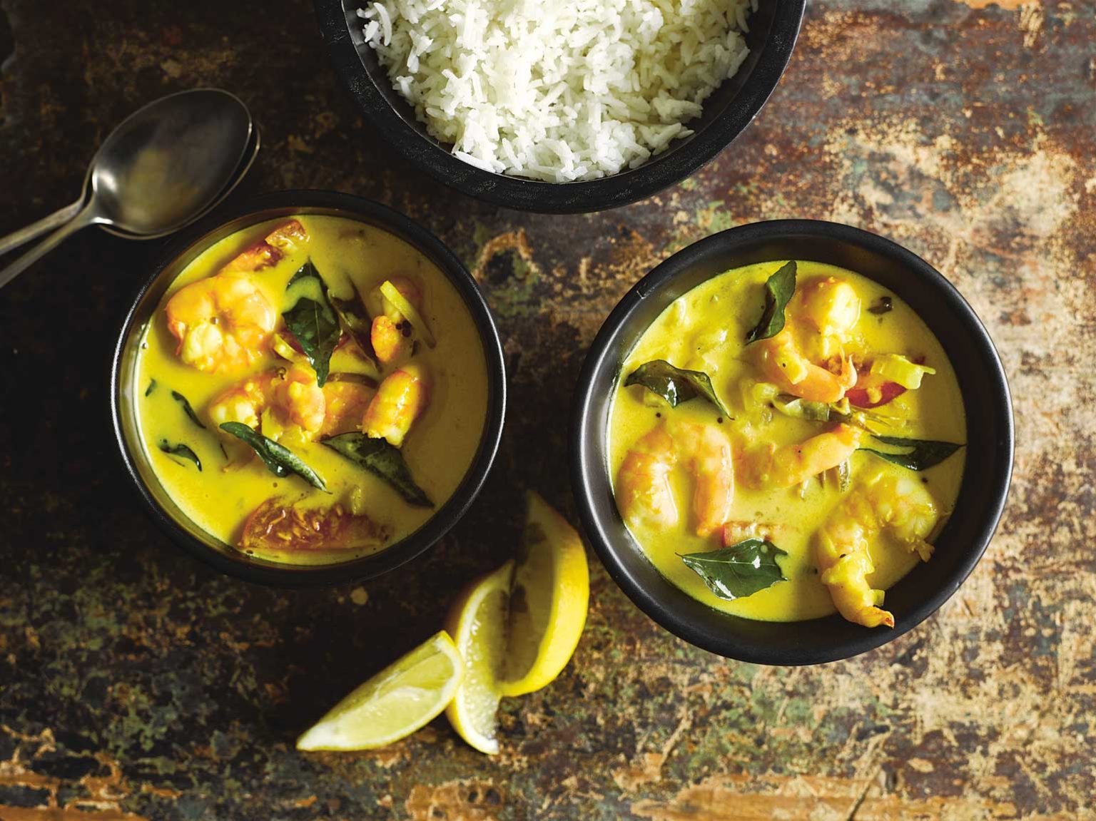 Prawn Moilee by Chef Naveed of Dishoom Feed the Lion