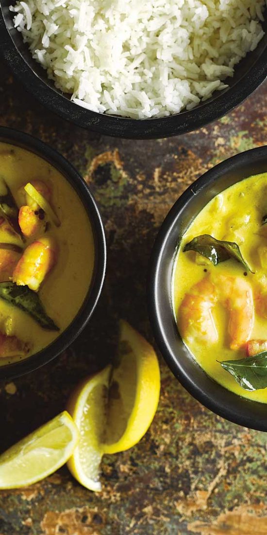 Prawn Moilee by Chef Naveed of Dishoom Feed the Lion