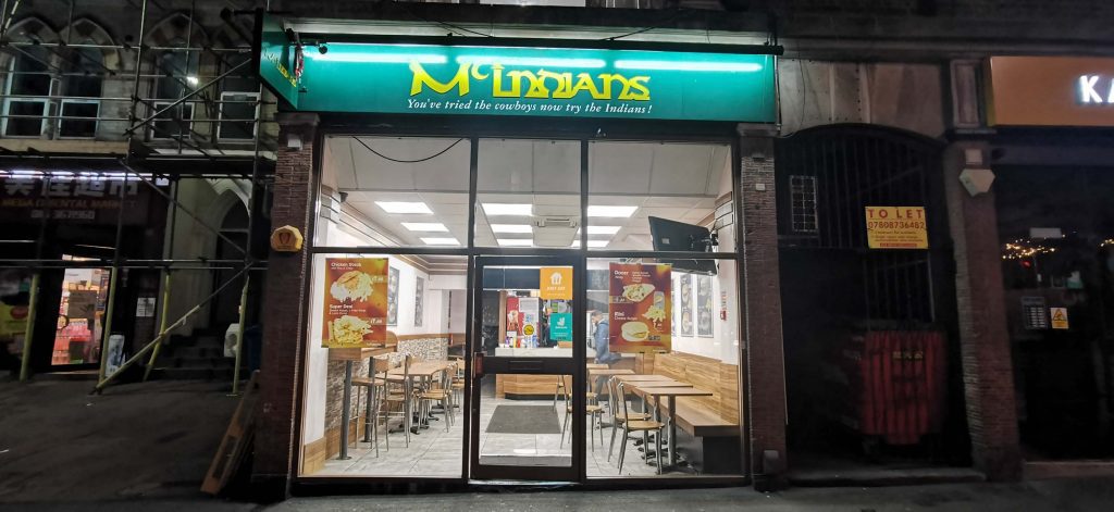 McIndians Indian Halal Restaurant Leicester London Road