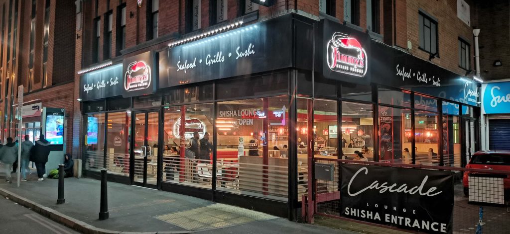 Jimmy's Seafood Sushi Halal Restaurant Leicester London Road