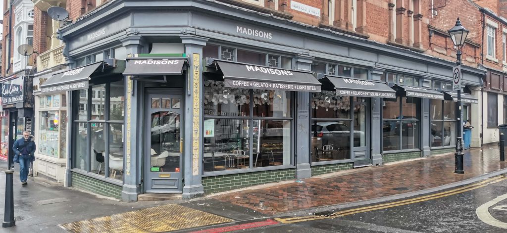 Madisons Cafe Coffee Ice Cream Desserts Halal Restaurant Leicester London Road