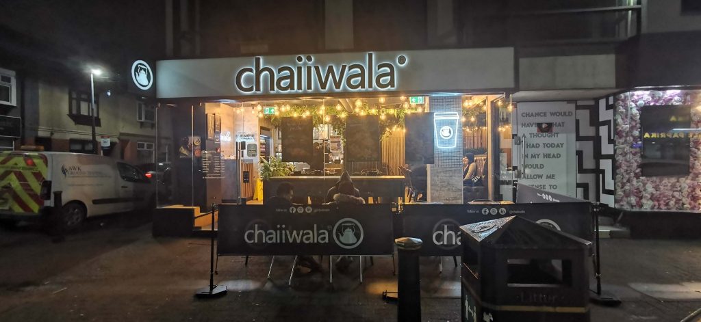 Chaiiwala Cafe Chaii Chai Halal HMC Restaurants Evington Road Leicester