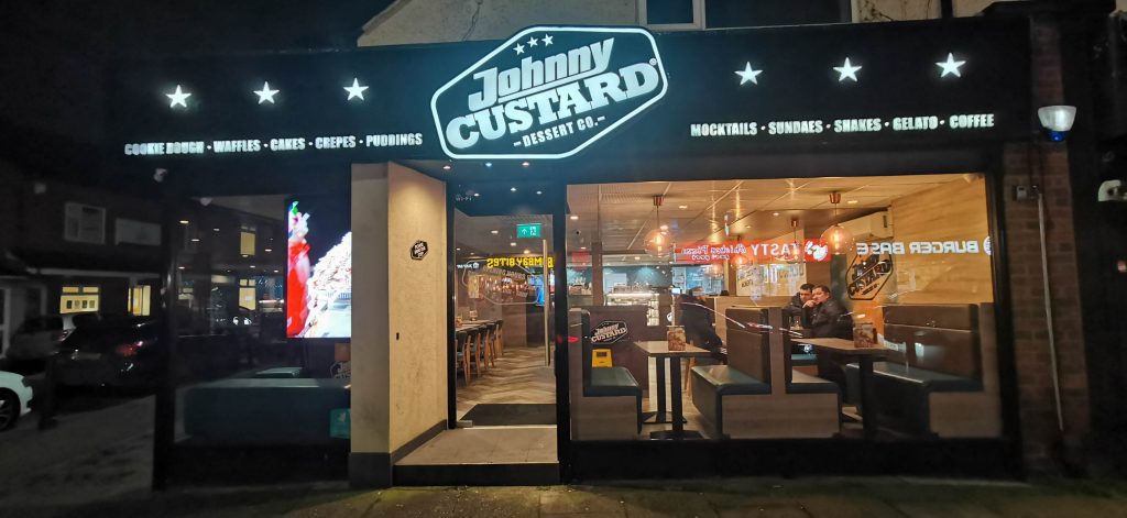 Johnny Custard Desserts Halal HMC Restaurants Evington Road Leicester